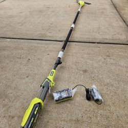 Riobi 40v Extended Pole Saw New 🔋🔌 Incluided $130 Price Firm/ Nueva Precio Firme $130