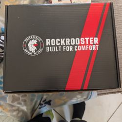 RockRooster Steel toe Slip On Work Boot Or Bikes(Brand New)