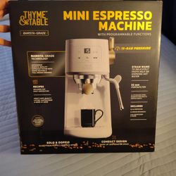 Mini Espresso Machine with Programmable Setting