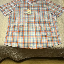 Men’s saddlebred, short sleeve shirt size XXL
