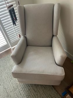 Pottery barn glider recliner chair