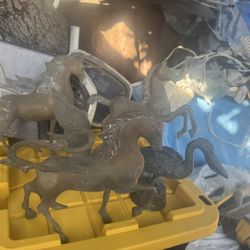 Brass Horses $10  Each Or Best Offer 