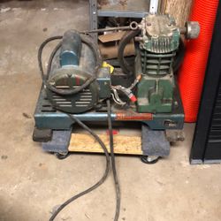 Old air compressor