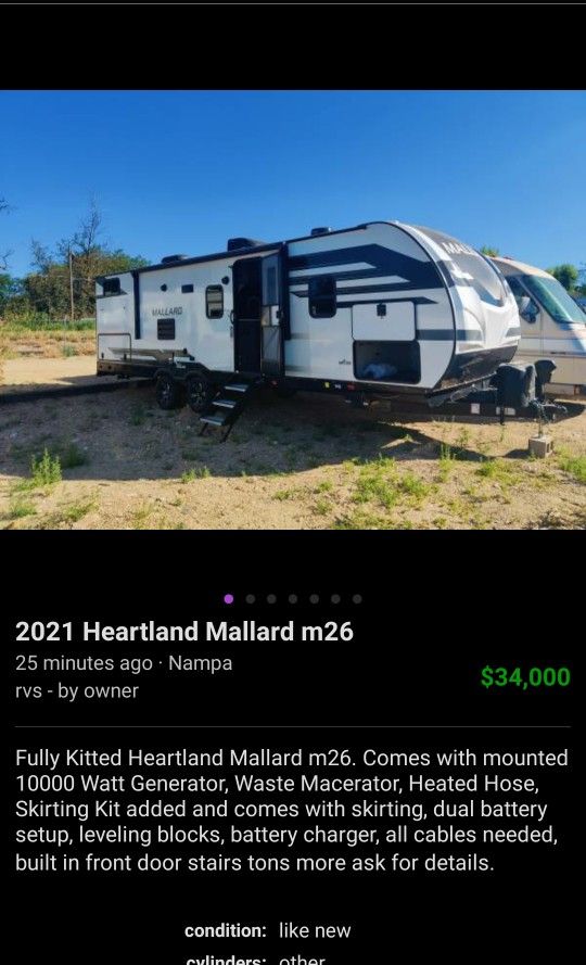 Heartland Mallard Travel Trailer