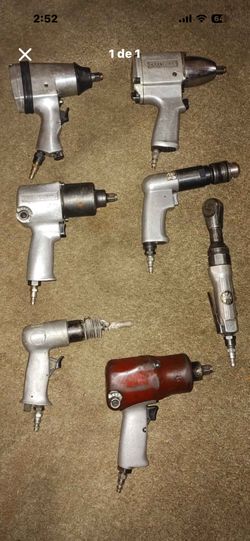 Air compressor pistols.