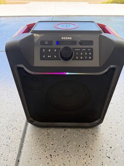ION Bluetooth Party Speaker with Wireless Charging