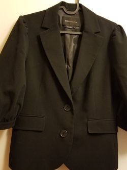 Bcbgmaxazria Black Blazer Size Small 