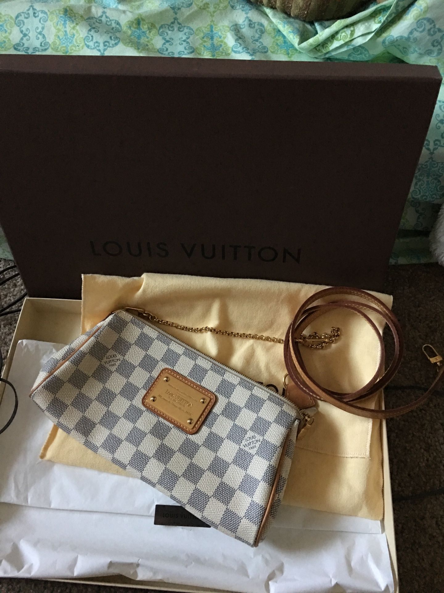 Louis Vuitton discontinued clutch EVA ✓PRICE FIRM