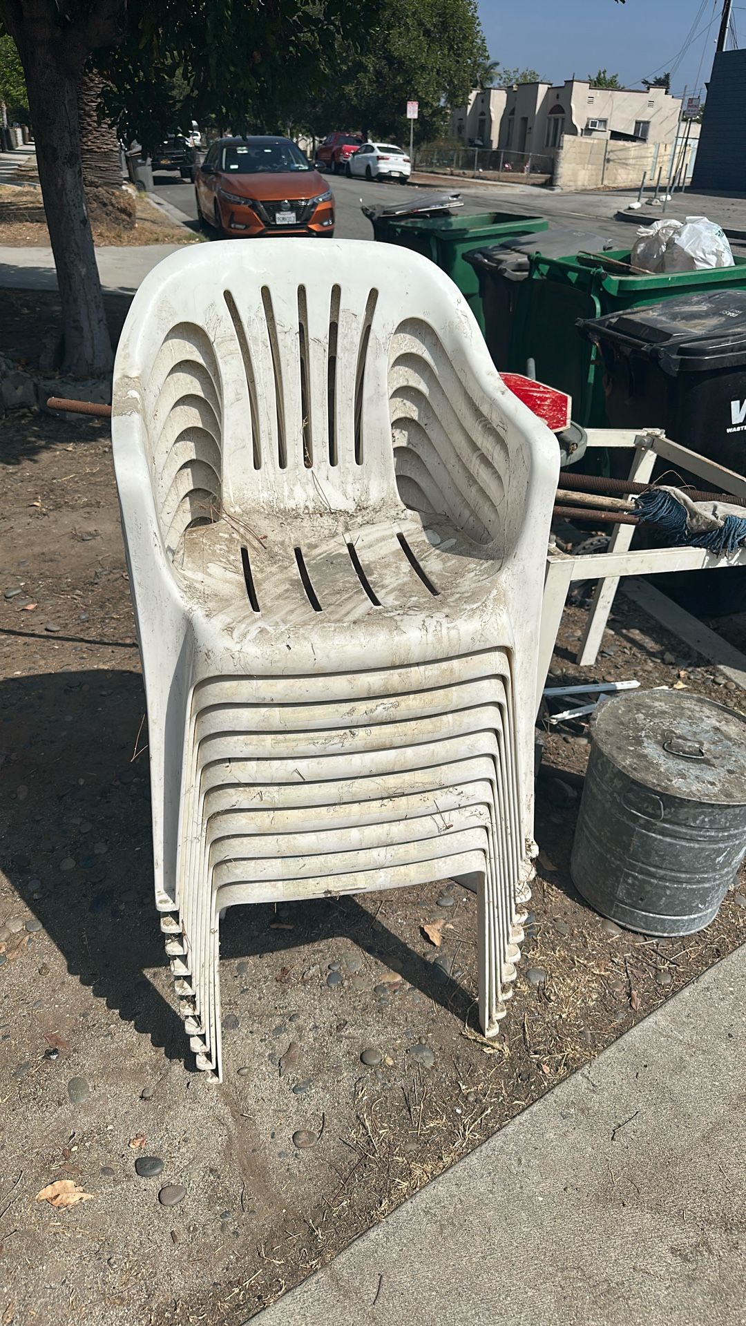 White chairs