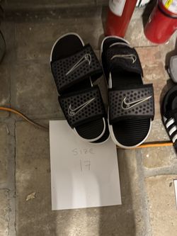 Size 17 Sandals Nike  Slides For Sale 