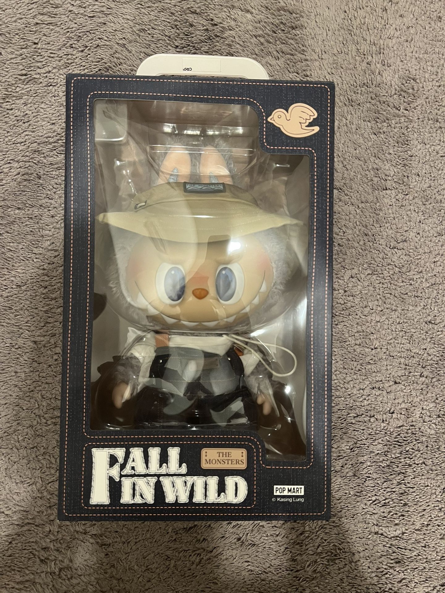 Pop Mart LABUBU The Monsters Fall In Wild Vinyl Plush Doll