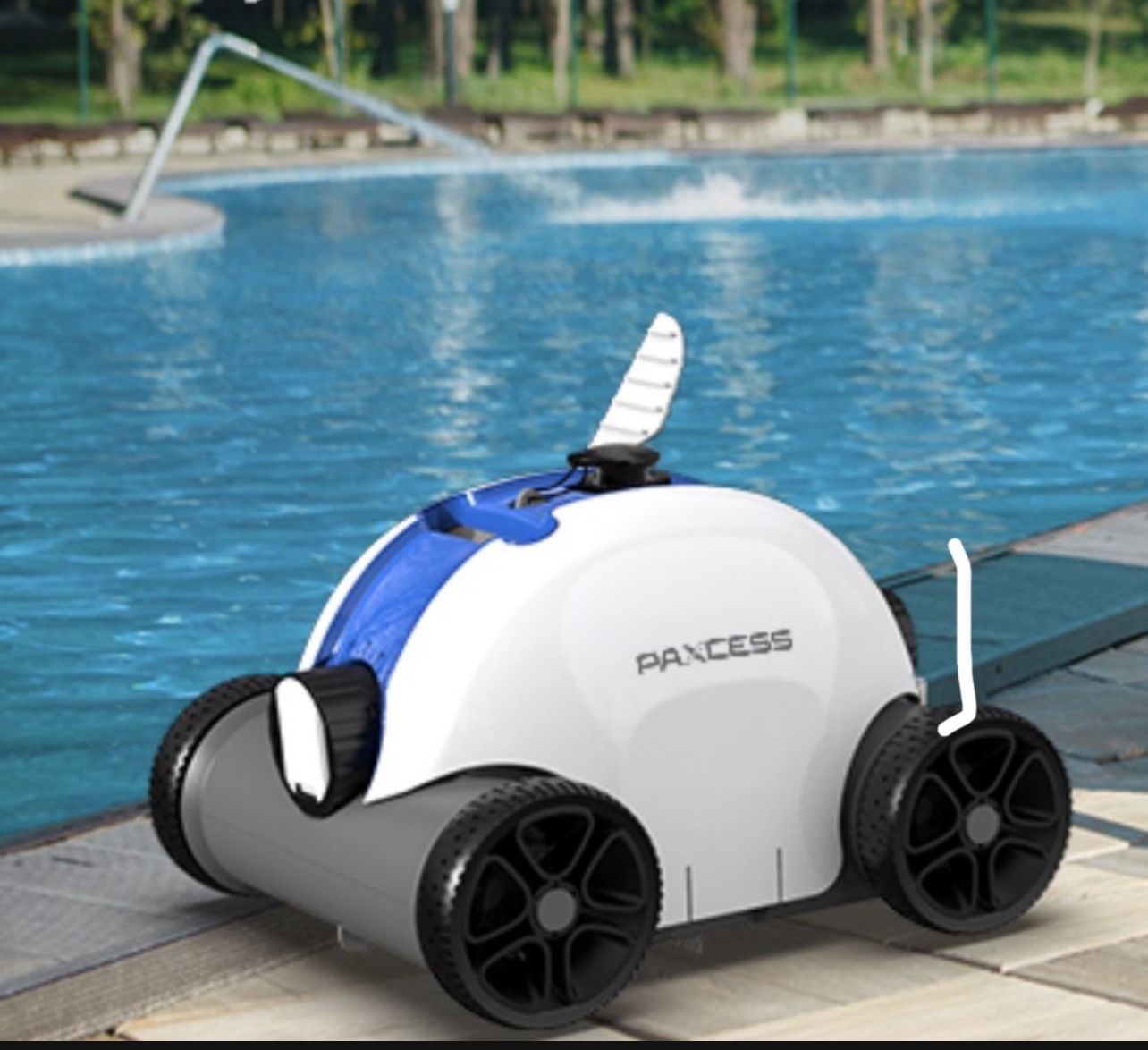 Cordless Robotic Pool Cleaner/ Automatic Pool Vacuum