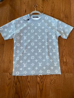 Mens Designer T Shirt Monogram Print Size Small