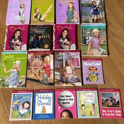 American Girl Book Lot X 17