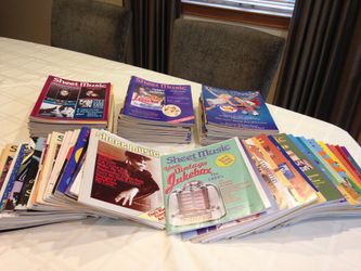 Sheet music magazines