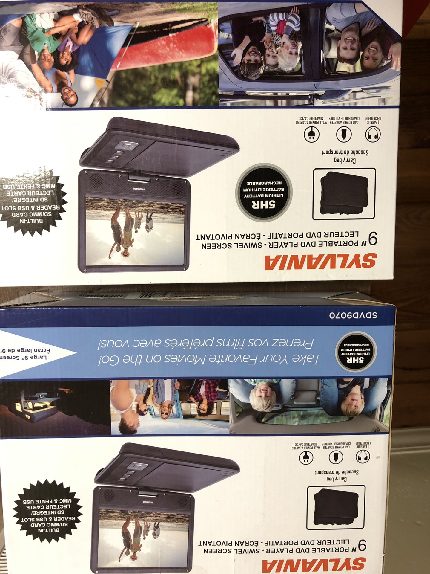 Sylvania portable DVD player