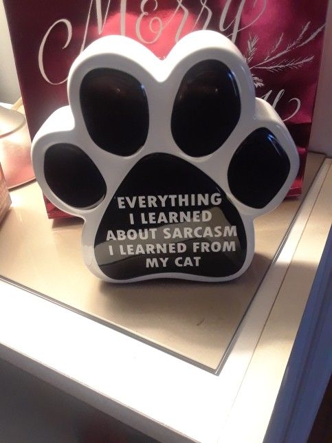 Ceramic Cat Paw