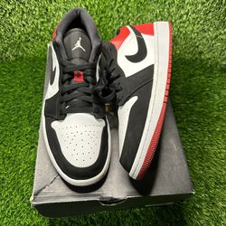 Jordan 1 Retro Low Black Toe 2019 Mens Size 12 🚨✅Read description✅🚨