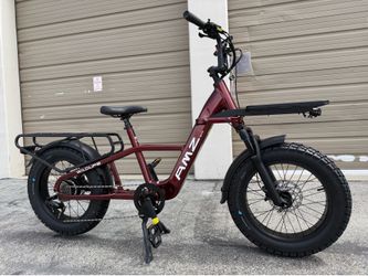 Brand New AMZ Wildlife 1200w Peak 62 Miles Range Cargo Electric Bike
