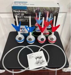 Brookstone Light Up Target Toss untested but Battery Strips are Still Inserted just $10