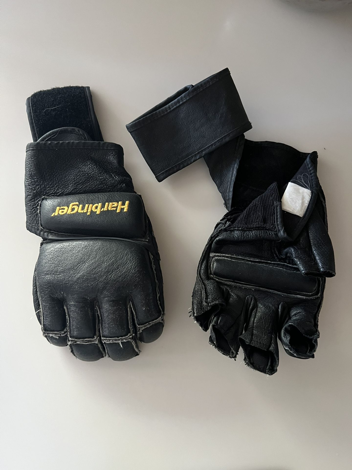 MMA Harbinger Leather Gloves Medium