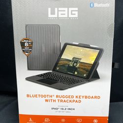 UAG Bluetooth Rugged Keyboard Case with Trackpad For iPad 10.2" 7th 8th 9th Gen 