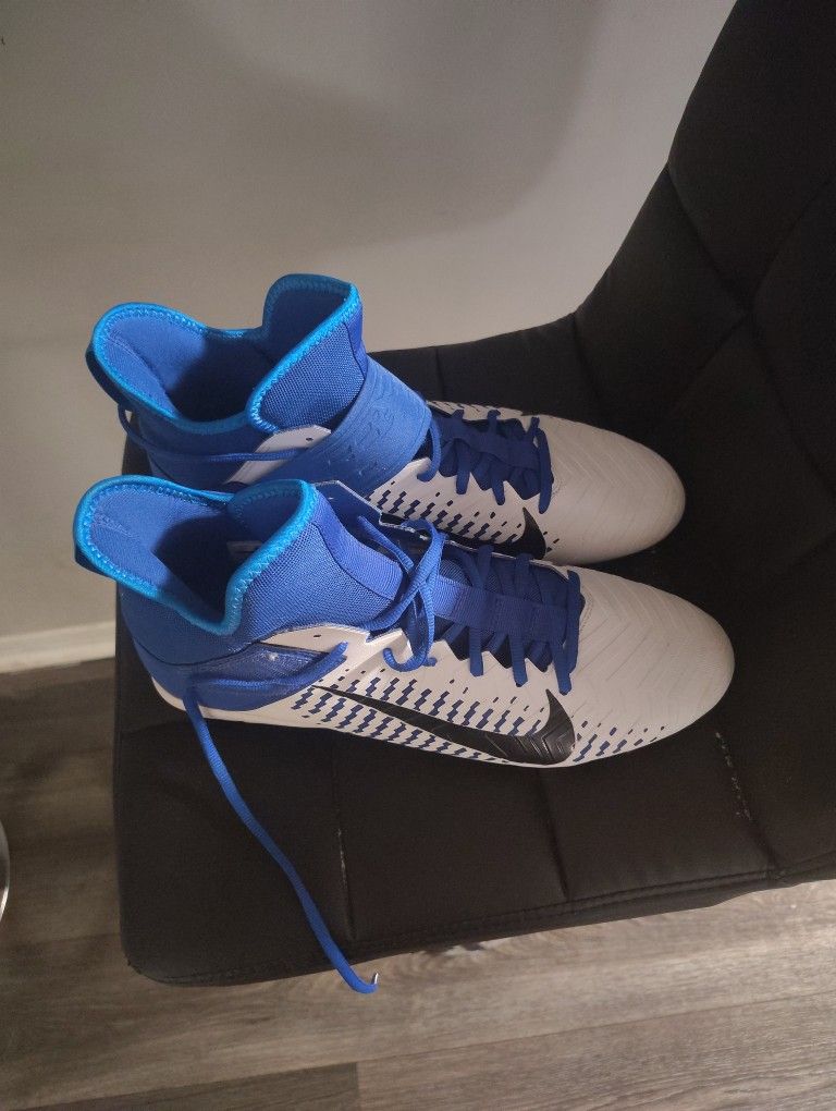 Nike Alpha Blue Cleats Size 12