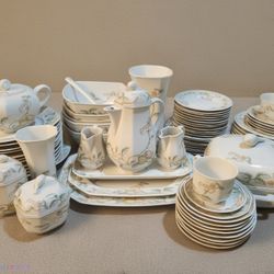 Antique 114 Piece Tea Set 