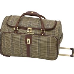 LONDON FOG Westminster 21-inch Rolling Duffel Bag
