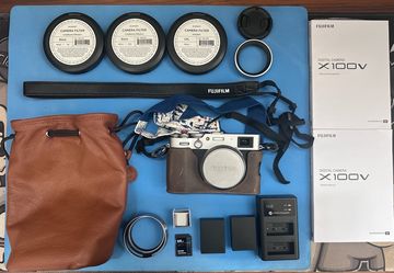Fujifilm X100V Digital Camera with Accessories