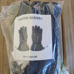 Warm gloves. Winter.