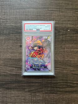 2026 One Piece Op15-Eb04 EN Monkey D. Luffy #005 Special Alternate Art PSA 10 Gem Mint