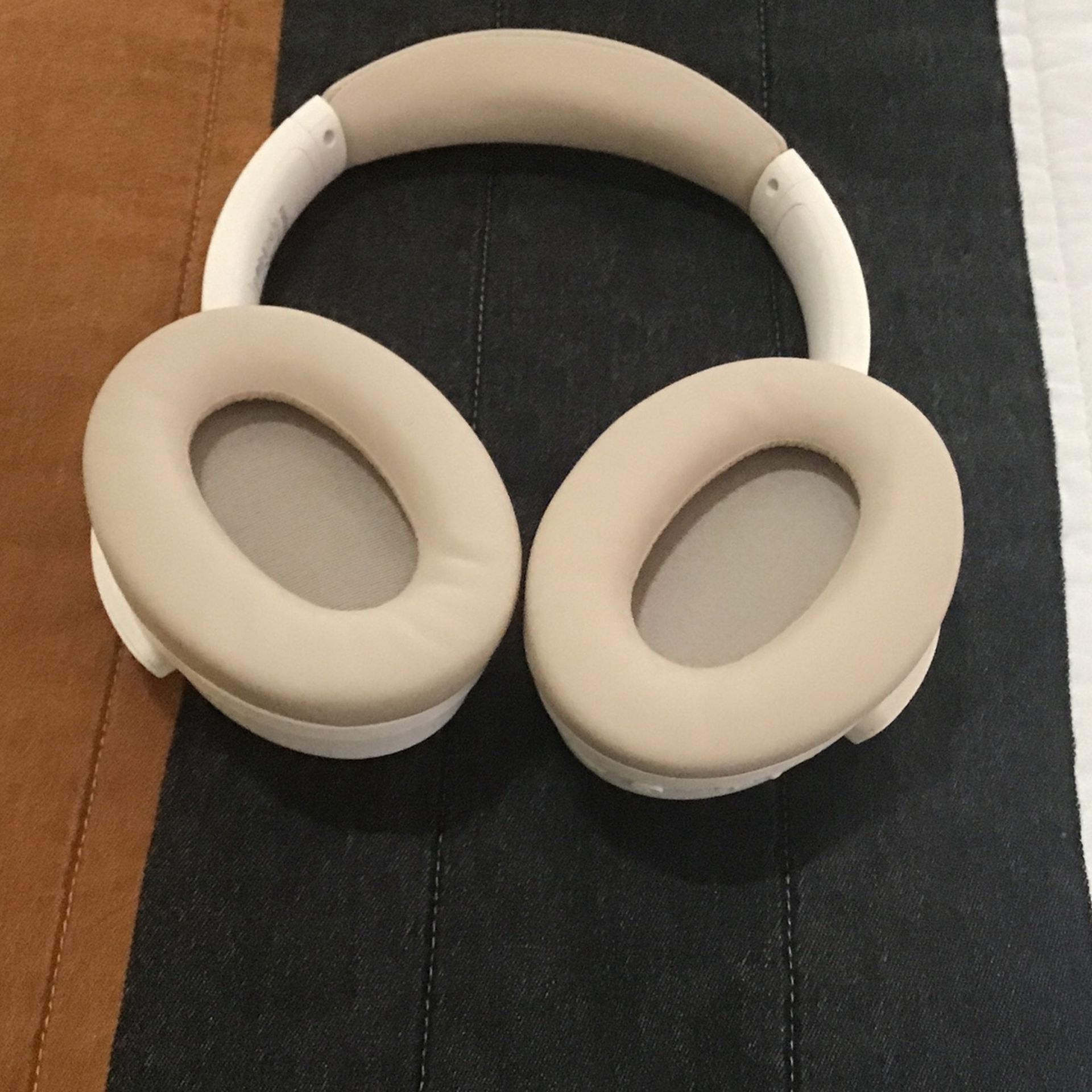 White Edifier Headphones