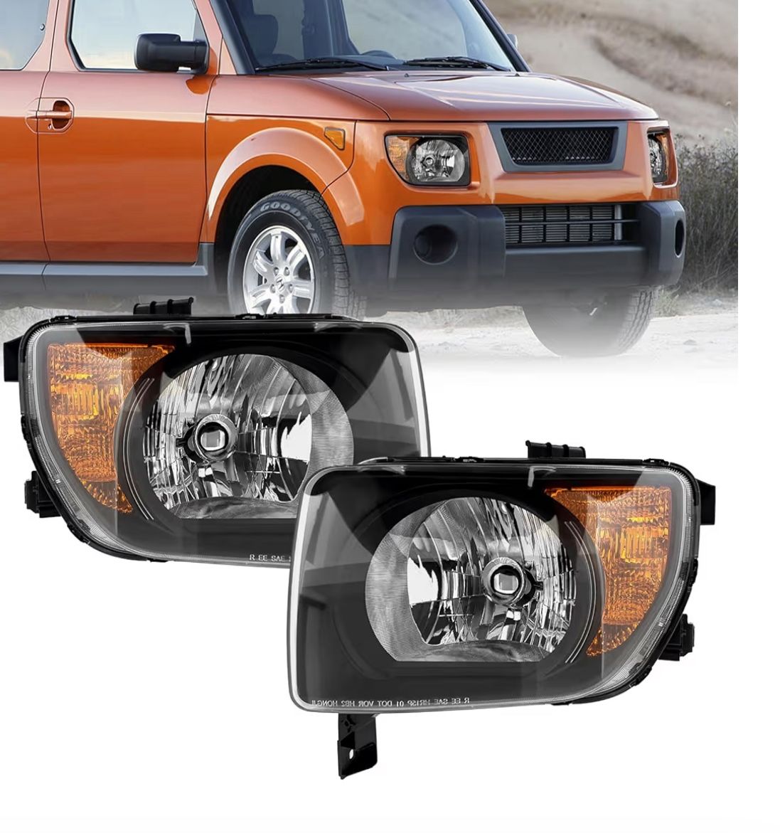 Honda element headlights