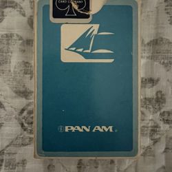 PAM AM AIRLINES PLAYING CARDS 