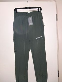 Men's New Balance Joggers Sweatpants Winter Ones Size Small Olive green Brand New 