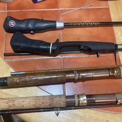 Vintage Fishing Poles