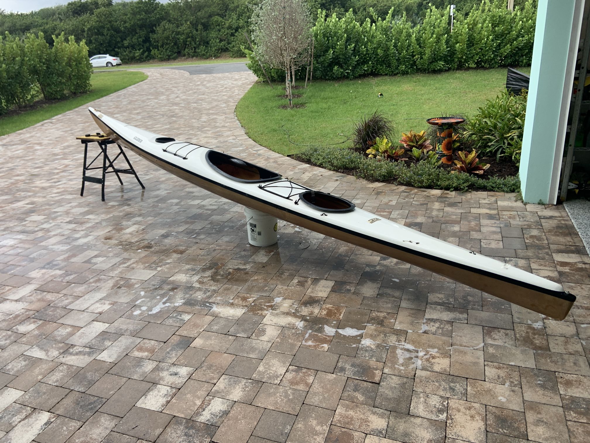 Seda Kayak Fiberglass And Kevlar Glider 19