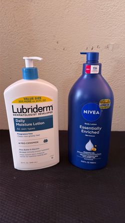 Lubriderm & Nivea Body Lotion