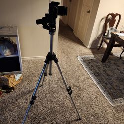 Bogen Manfrotto Heavy Tripod Made In Italy