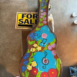 Guitar Case Custom Painted
