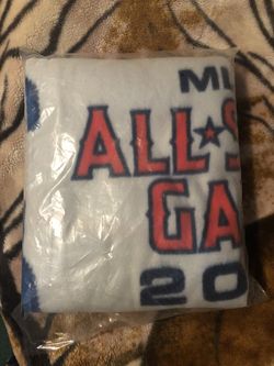 Andre either Dodgers blanket, new in bag