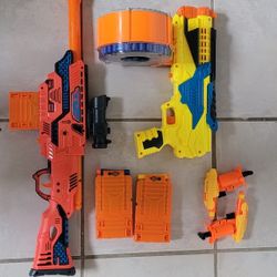 Nerf Guns (Lot 9 Total)