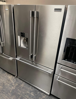 Frigidaire Pro 36" French Door Refrigerator w/ Dispenser & Bottom Freezer