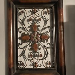 Wood/ Metal Wall Hanging Art 24x35