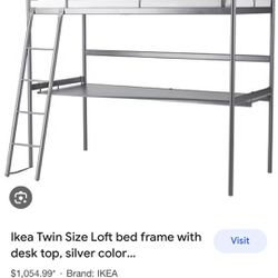 Bunk Beds With Desk From Ikea Very Good Condition $245 Each No Mattress 75159