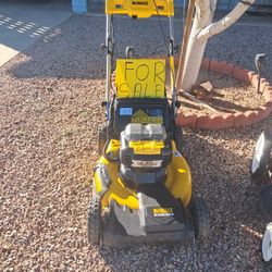 Two Moers For Sale Gas Operated One Needs Work . The Dewalt Needs Two 20v Batteries But Runs Perfect