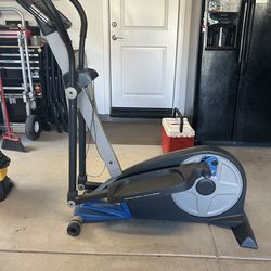Elliptical workout machine
