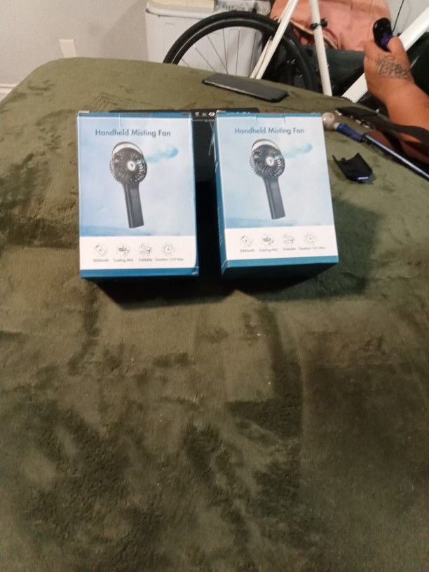 Handheld Misting Fan