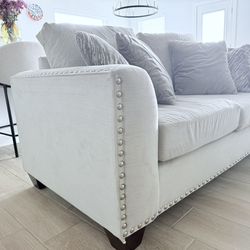 Light Mocha Fabric Sofa